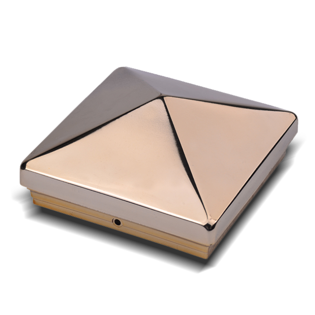 2211-FC3 Kuningan Topi Pos hias luar ruangan kayu tahan air 2211-FC3 Kuningan Topi Pos hias luar ruangan kayu tahan air