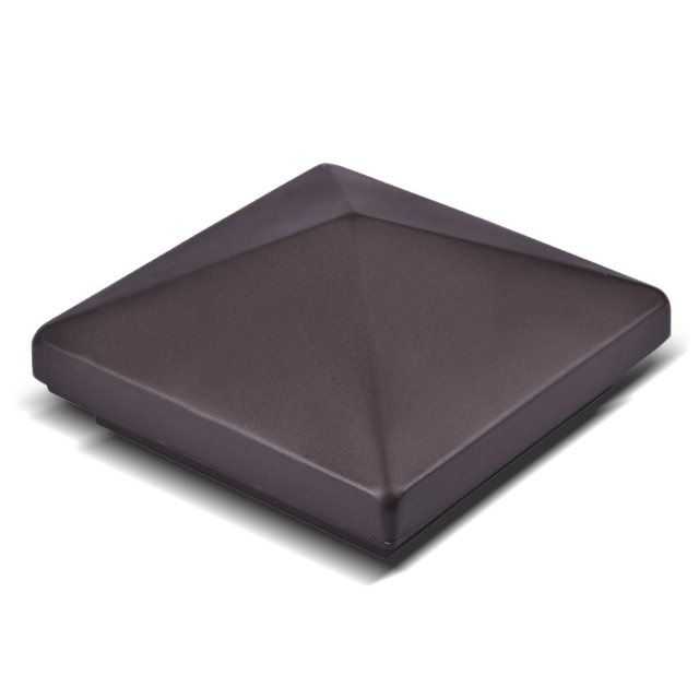 2211-FC3 topi tiang pagar perak tahan air luar ruangan