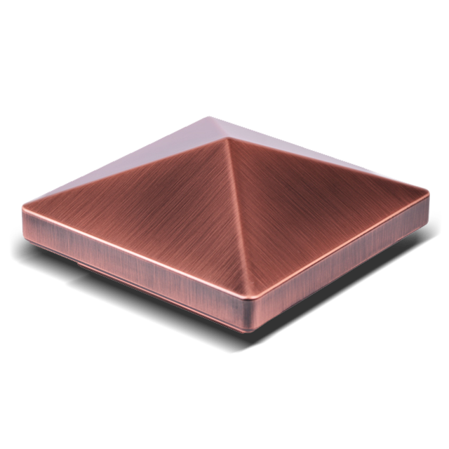 2211-FC Tutup Pos tahan air luar ruangan Perunggu Anlique