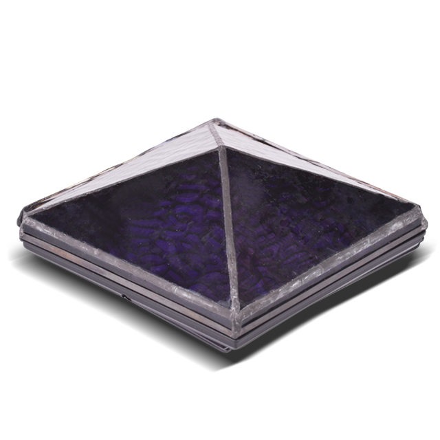 2211-TC8 Topi Pos Tiffany Buatan Tangan Hitam yang berguna