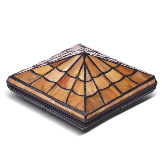 2211-TC6 Tutup Tiang Kaca Patri Tiffany Klasik